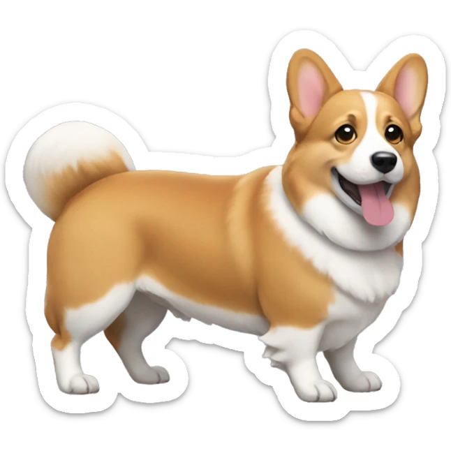Corgi sticker