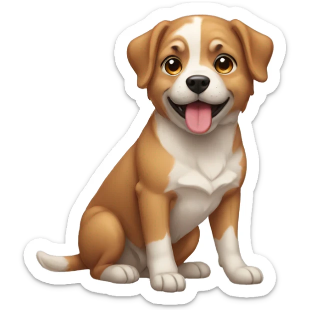 Chien sticker