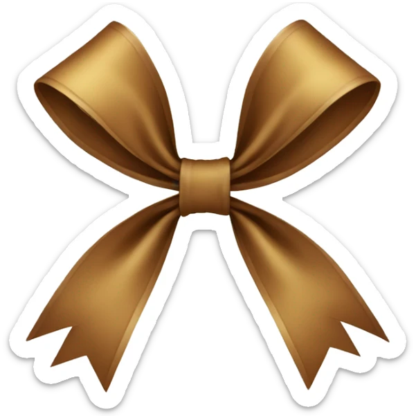 Bow sticker