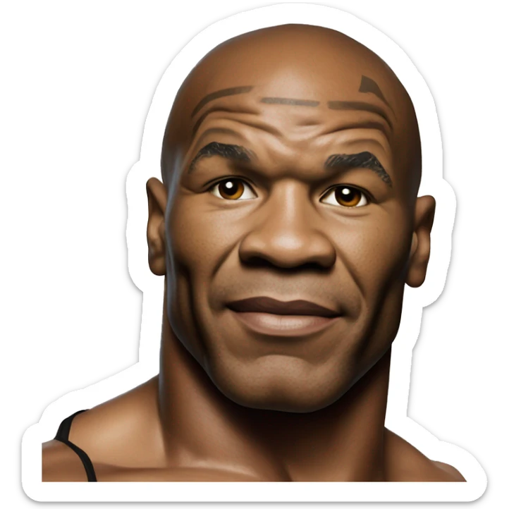 Mike tyson sticker