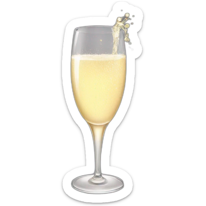 Champagne  sticker