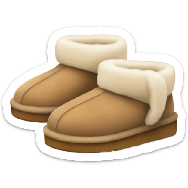 UGG slippers  sticker