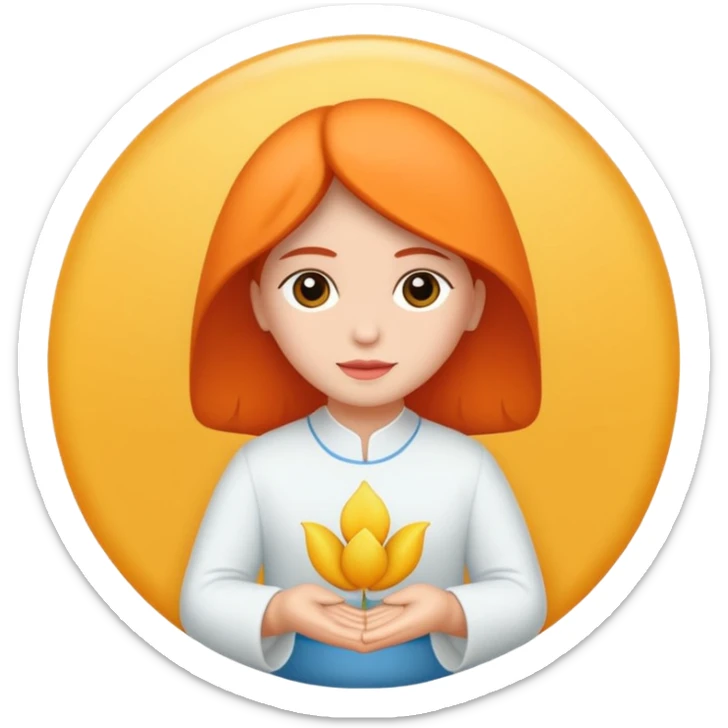 Quiero un emoji de la paz con una paloma blanca y un círculo sticker
