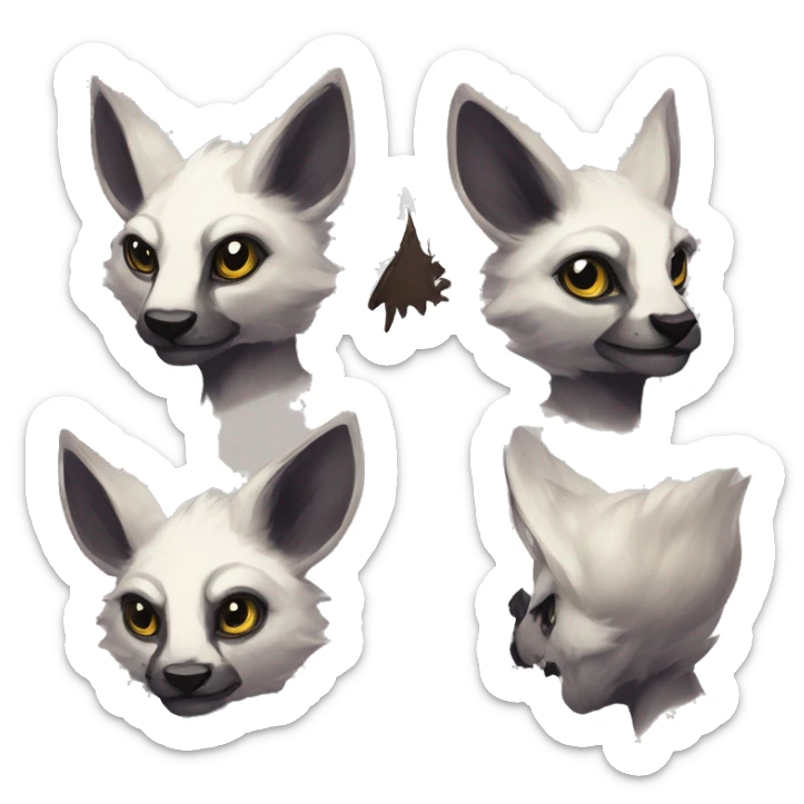 Modern Vernid-Trico-fantasy-species by LiLaiRa ful body sticker