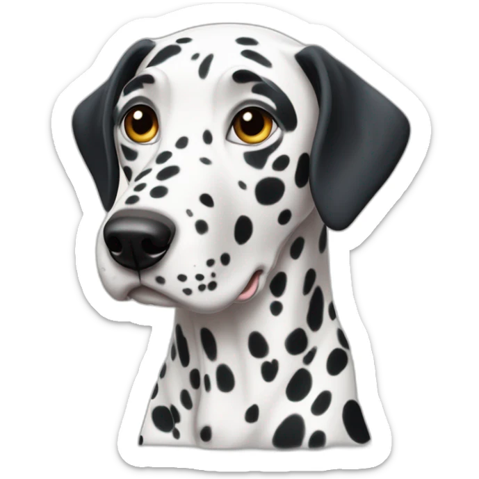 Dalmatian sticker