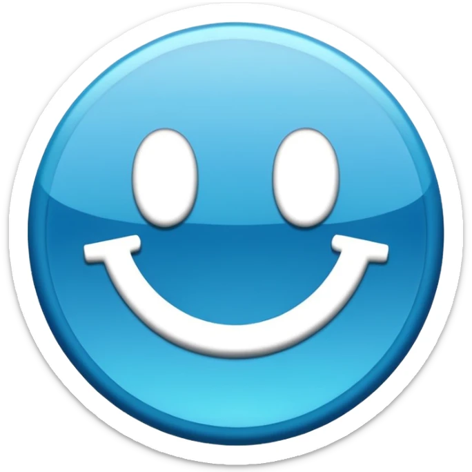 Crea un emoji de la verificación de tik tok con el bien  sticker