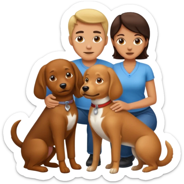 Sex positions doggy style man and woman sticker