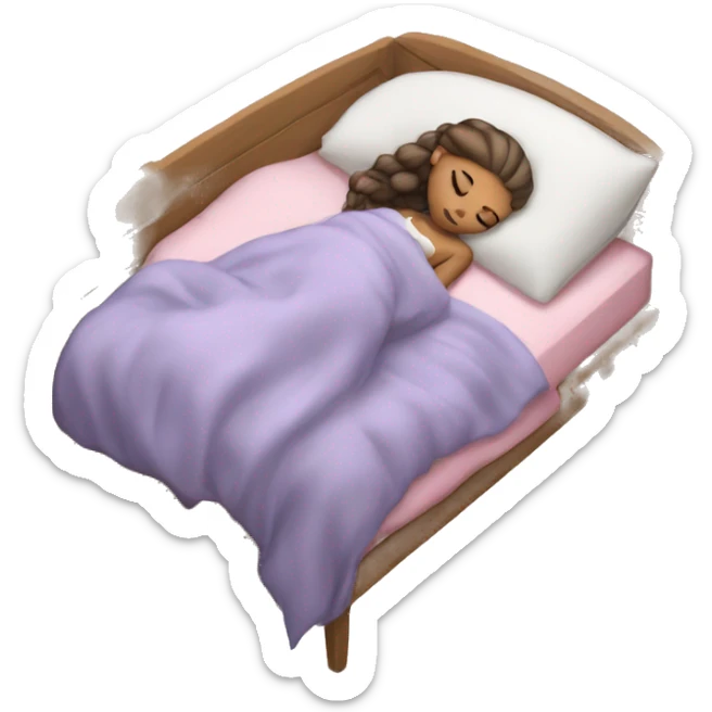 Ariana Grande sleeping sticker