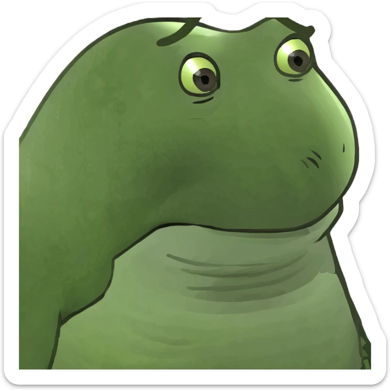 very muscular Shrek soothing Elon Musk, glossy meme style, bright and comical sticker