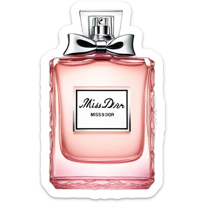 Miss Dior perfume  sticker