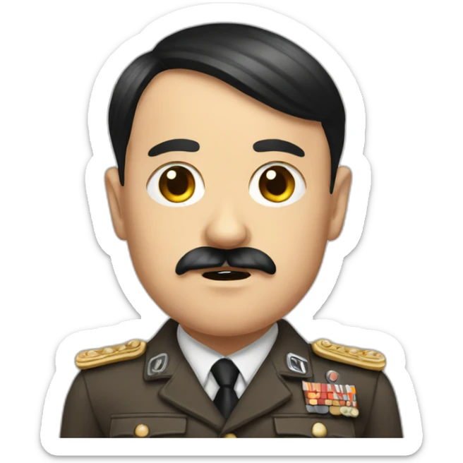 hitler sticker