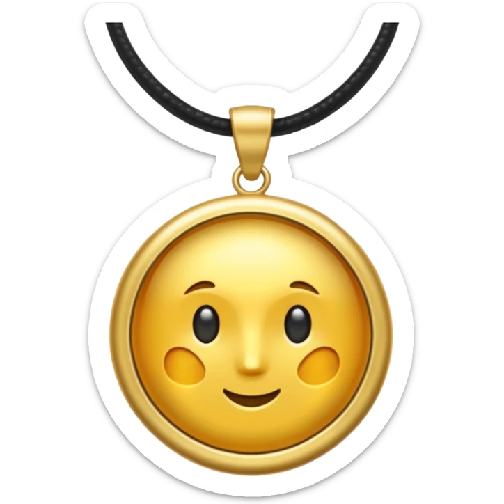 Volant seul en or sticker