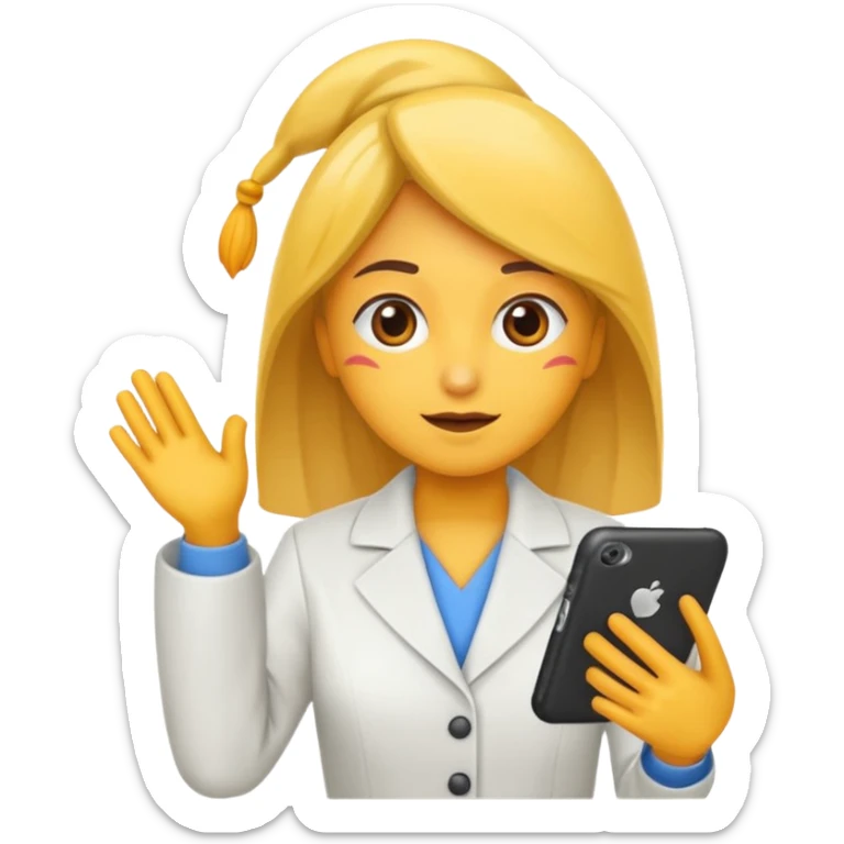 emoji de ofrecer los servicios (DE EDICION DE VIDEO) de una manera inteligente y organizada sticker