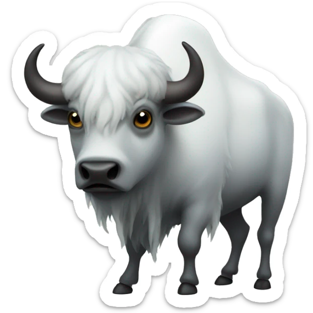 buffalo ghost sticker