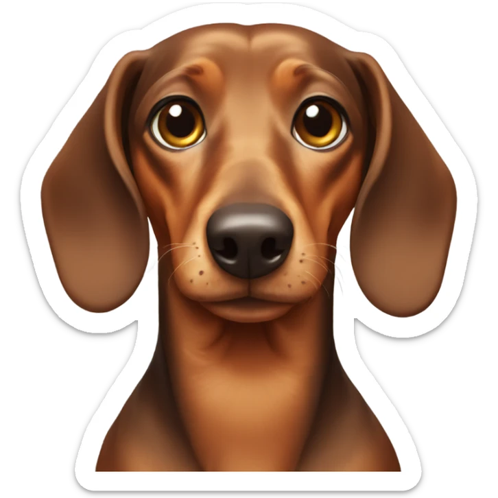 dachshund sticker