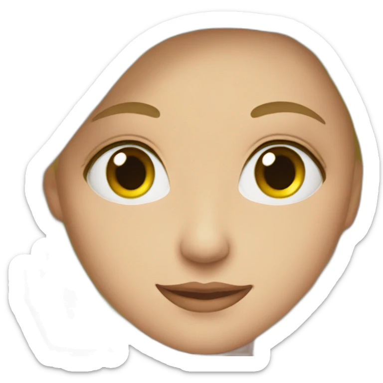 Graduating blonde green eyed girl with red dress sticker