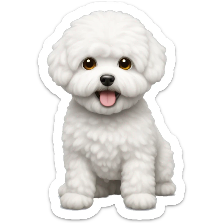 Bichon frise  sticker