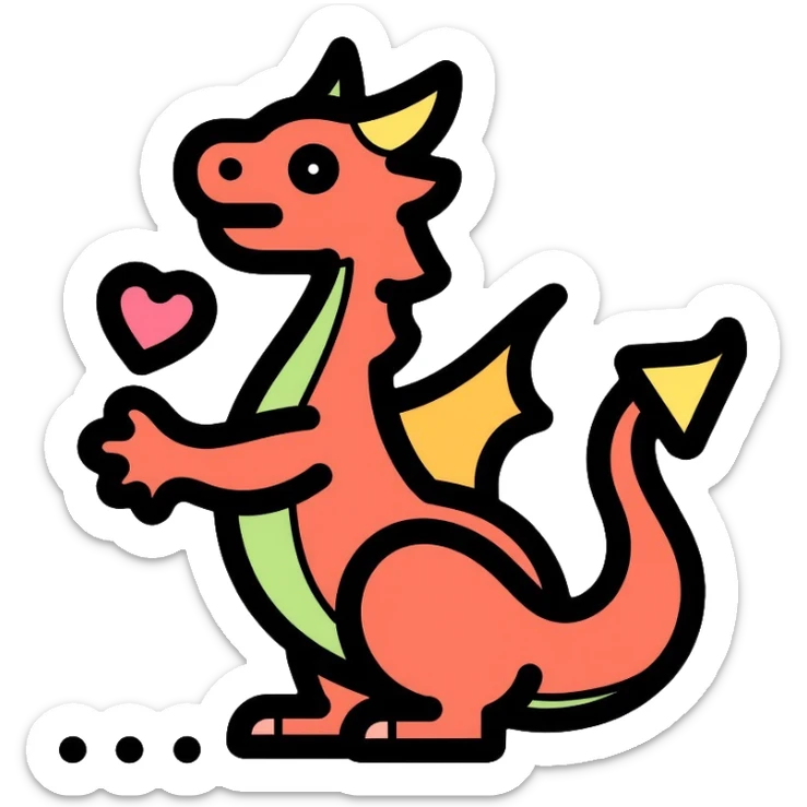 dragon sticker
