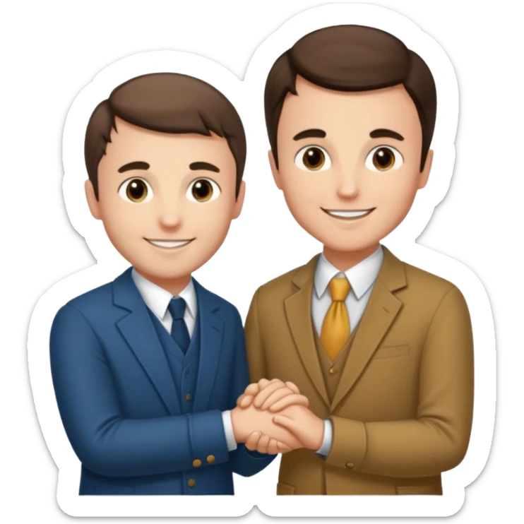 charlie kirk realise qui tient la main a philemon archeveuqe sticker