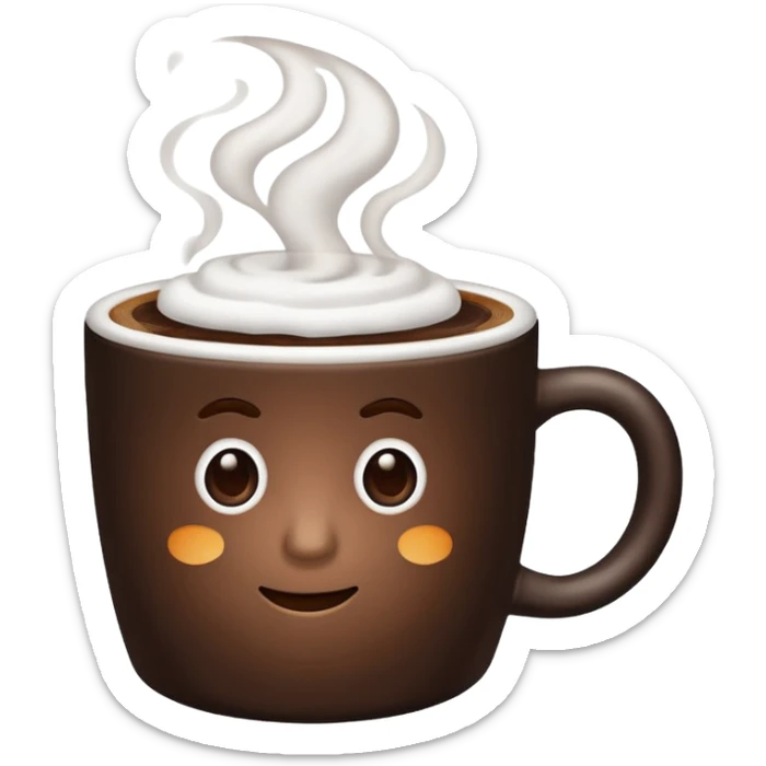 Non mais la on dirait du café et en plus la atse à un visage, wtf c'est quoi ça sticker