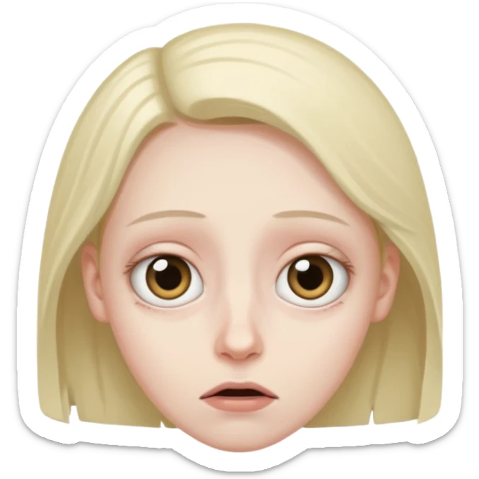 Estaba paralizado con mucho miedo y no me podía mover sticker