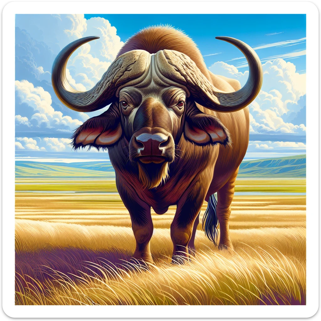 Buffalo sticker