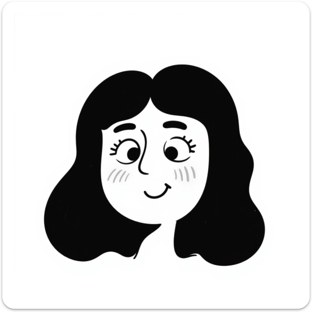 A wide face, radiant with joy, like the younger saint in a fresco sticker