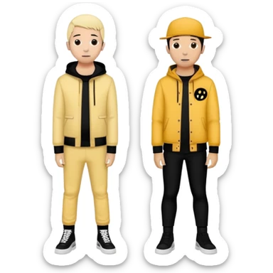 Twenty one pilots band sticker