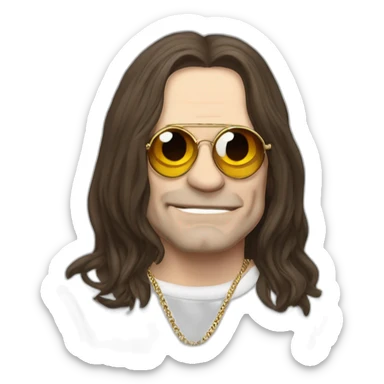 Ozzy Osbourne sticker