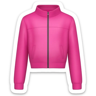 pink jacket sticker