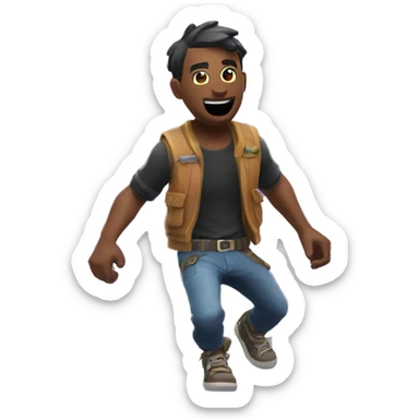 Fortnite Default Dance sticker