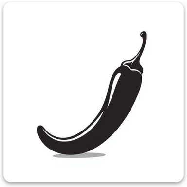 spicy chili pepper, vibrant, expressive sticker