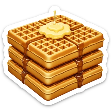 waffles sticker