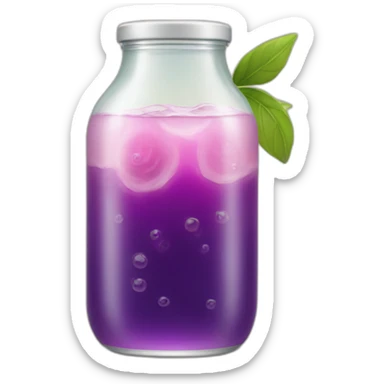 Kombucha drink itself sticker