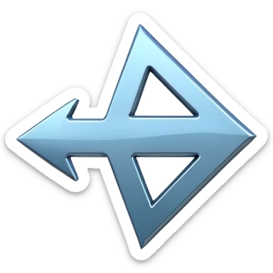 arrow  down download button sticker