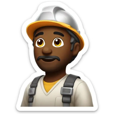 Miner stuck in lobby sticker