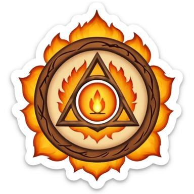 Occult symbol burned into skin, glowing embers, ritual ownership sticker