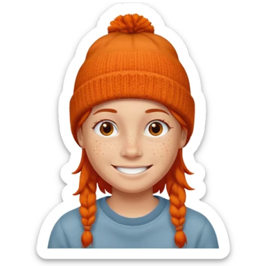 Creami una emoji che si ispira a travi scott sticker