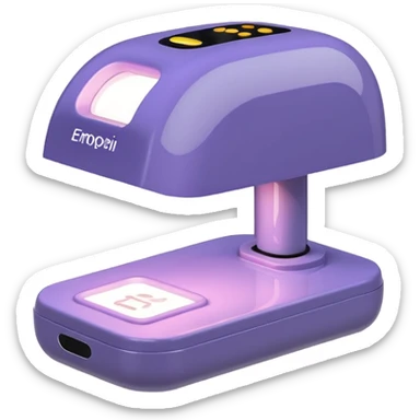 UV nail lamp sticker