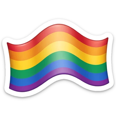 homosexual flag sticker