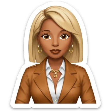 Mary J Blige sticker