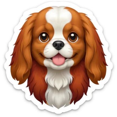 cavalier King Charles spaniel sticker