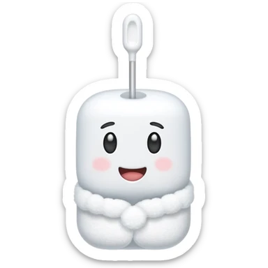 medical Cotton swab sticker