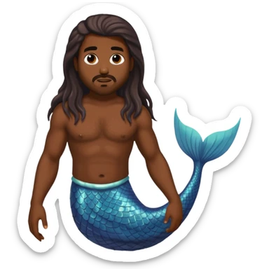 Kanye West merman sticker