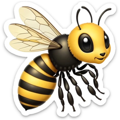 Busy bee sticker