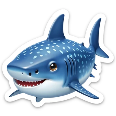 Whale Shark woji sticker