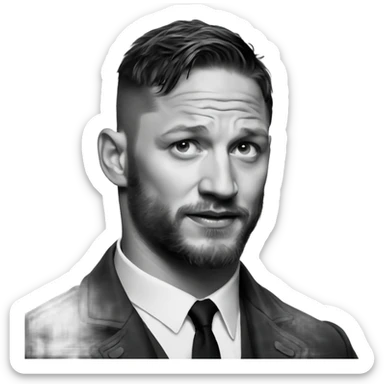Tom hardy sticker