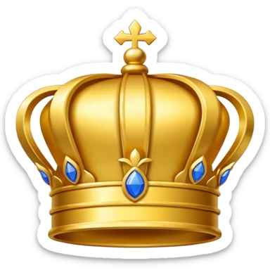 golden RM logo royal sticker