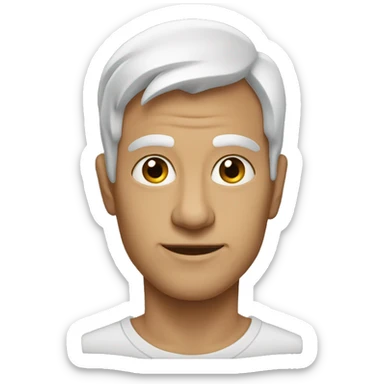 MAKYAJLI İNEK sticker