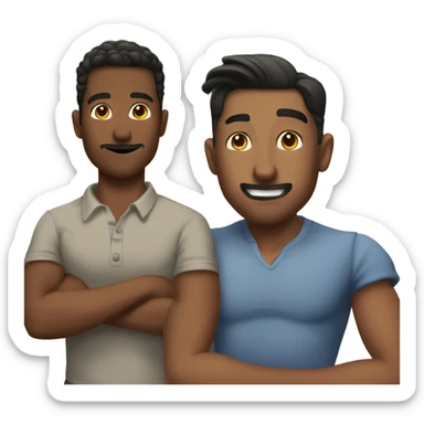 ‘i’m doing it are you’ guy from ginny and georgia  sticker